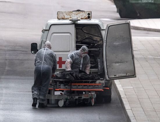 Карантинный центр в Коммунарке