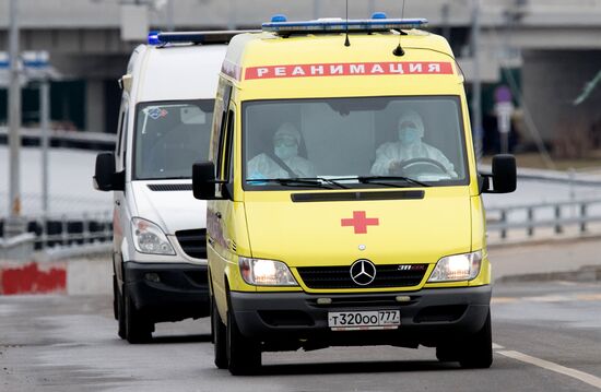 Карантинный центр в Коммунарке