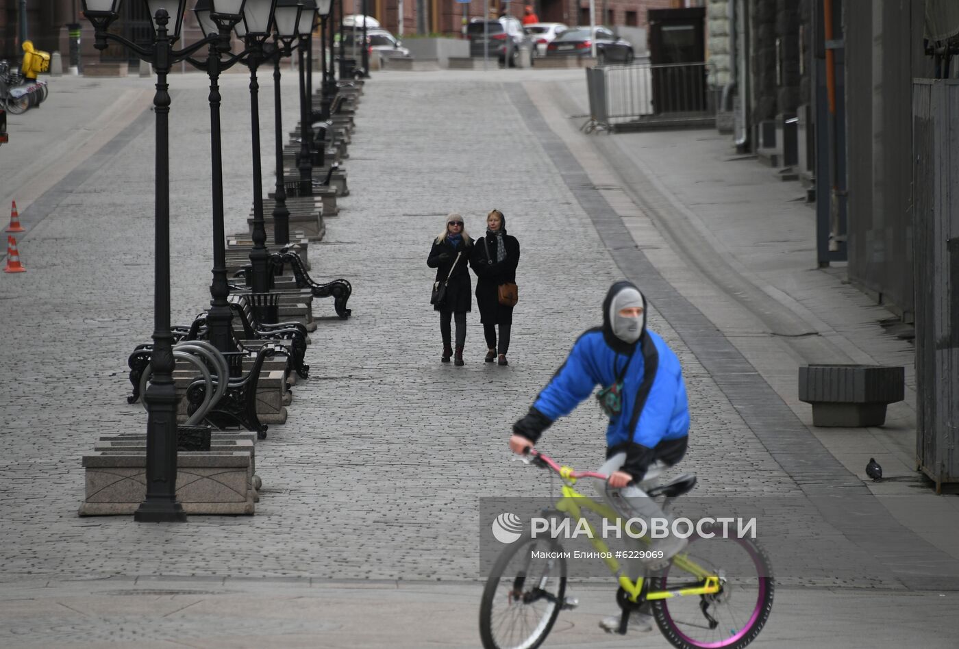 Москва во время режима повышенной готовности из-за коронавируса