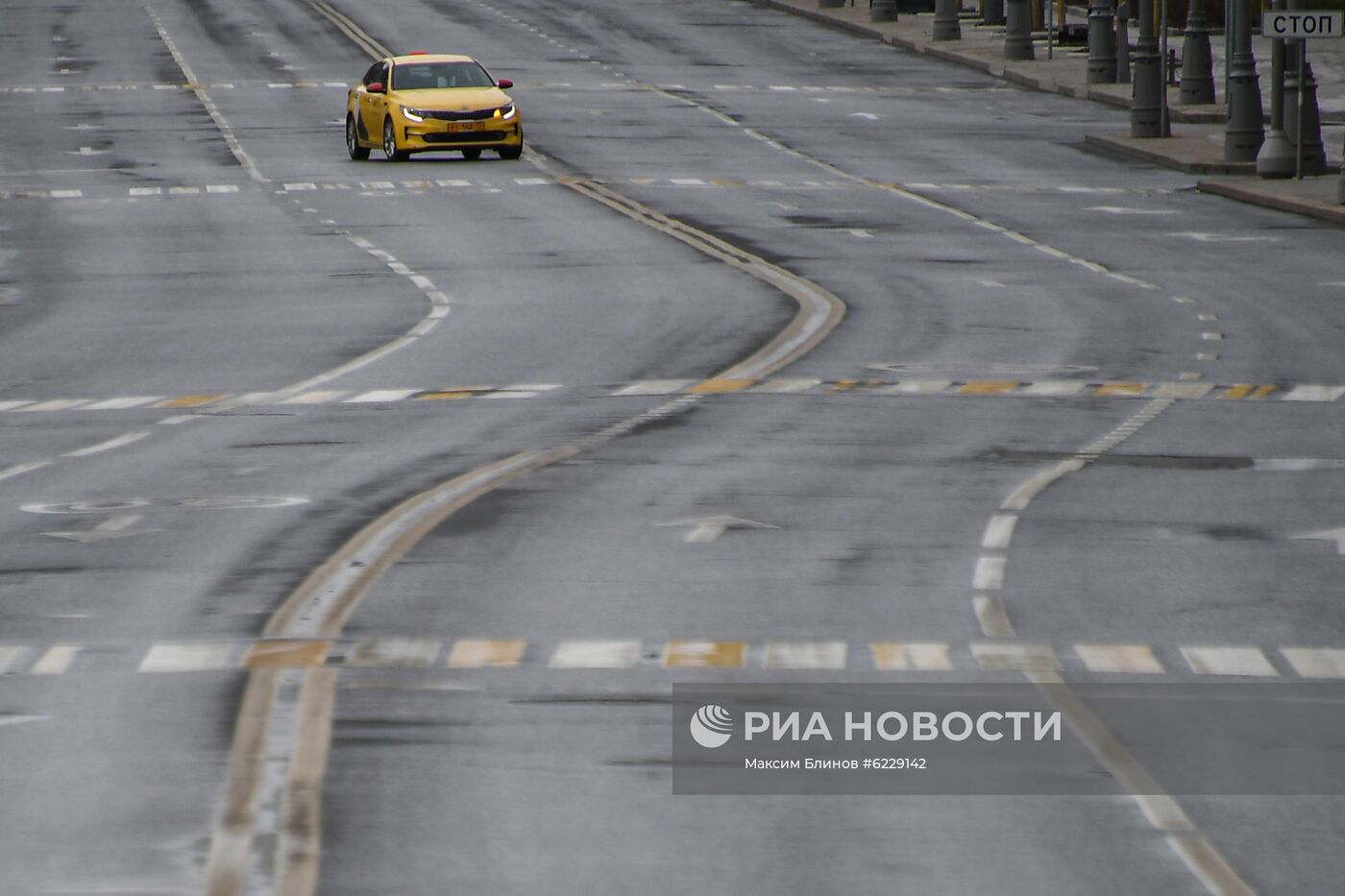 Москва во время режима повышенной готовности из-за коронавируса