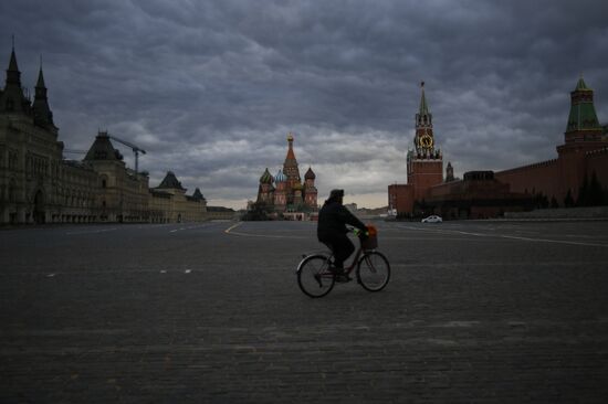Москва во время режима повышенной готовности из-за коронавируса