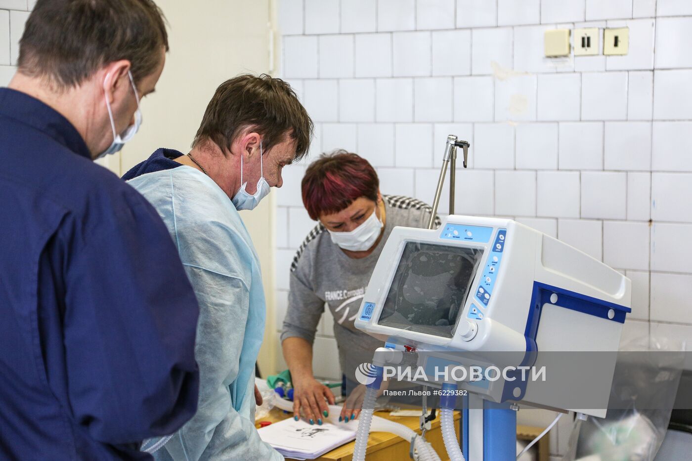 Аппараты ИВЛ для Мончегорской центральной больницы от компании "Норникель"