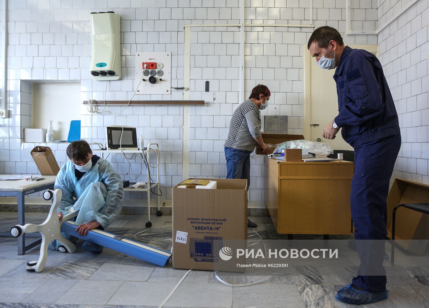 Аппараты ИВЛ для Мончегорской центральной больницы от компании "Норникель"