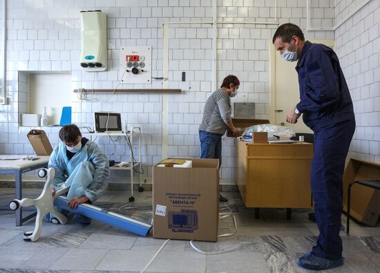 Аппараты ИВЛ для Мончегорской центральной больницы от компании "Норникель"