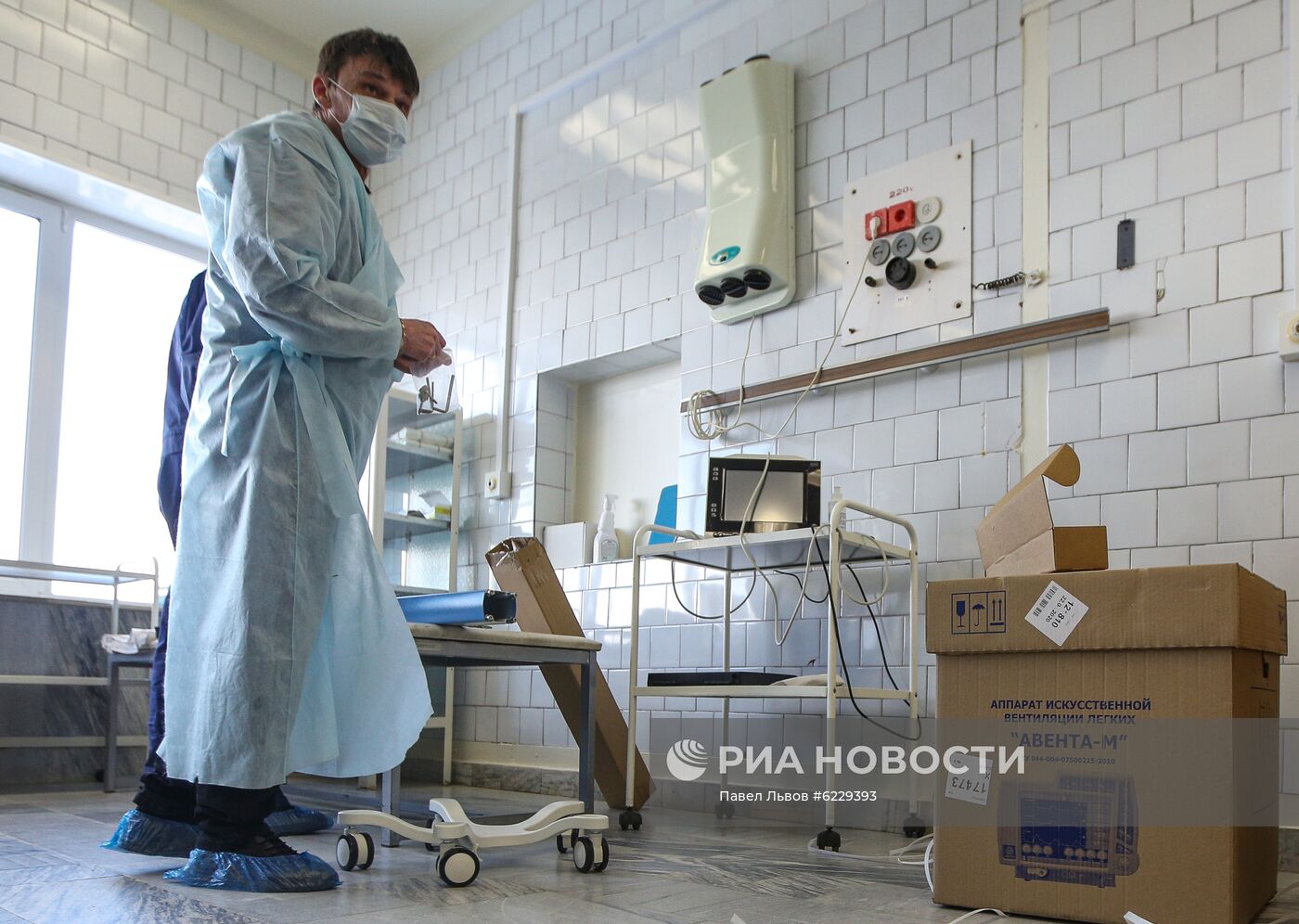 Аппараты ИВЛ для Мончегорской центральной больницы от компании "Норникель"