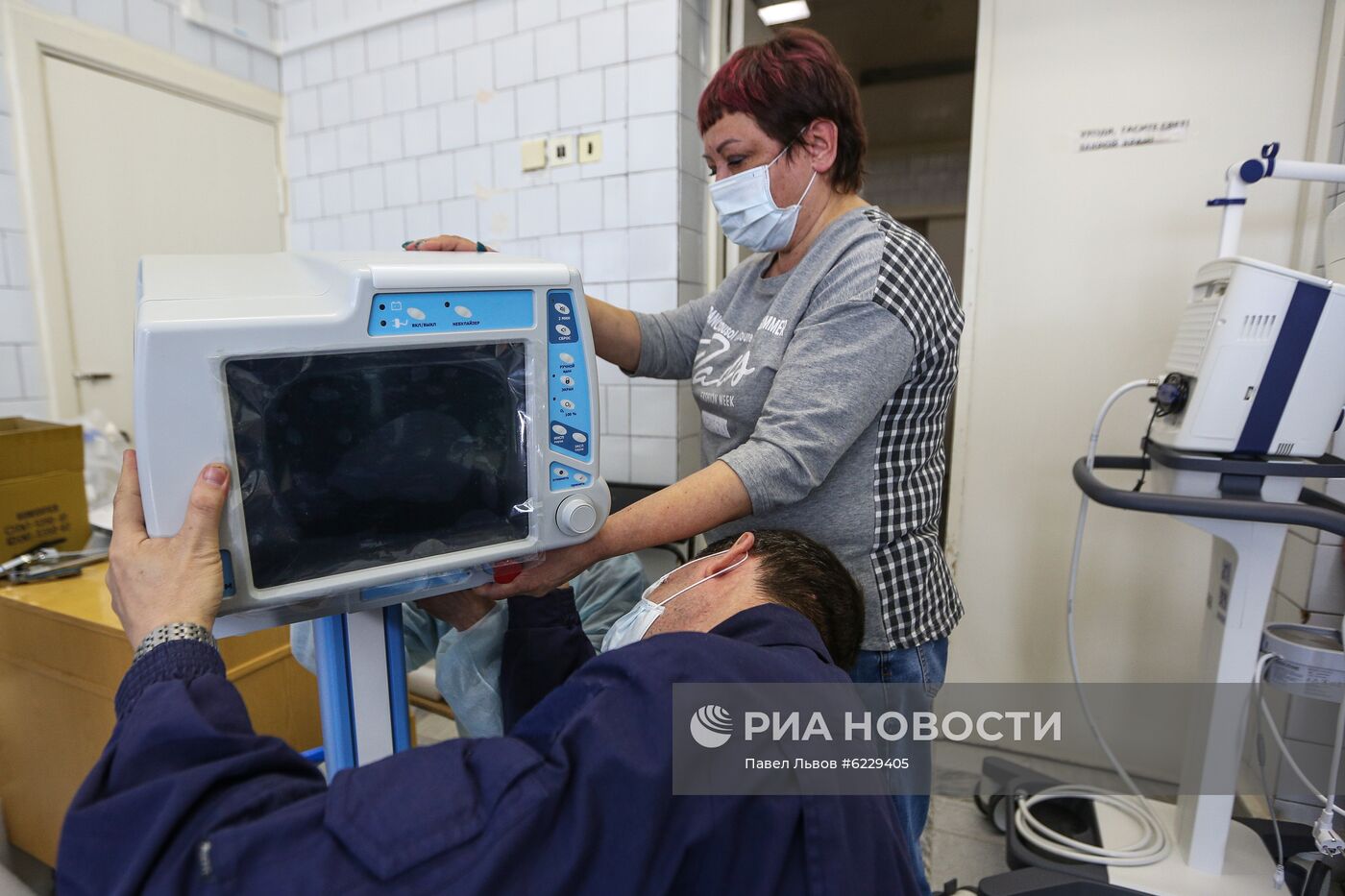 Аппараты ИВЛ для Мончегорской центральной больницы от компании "Норникель"