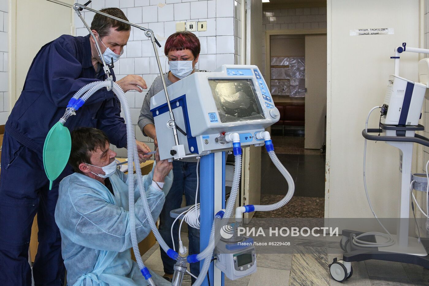 Аппараты ИВЛ для Мончегорской центральной больницы от компании "Норникель"