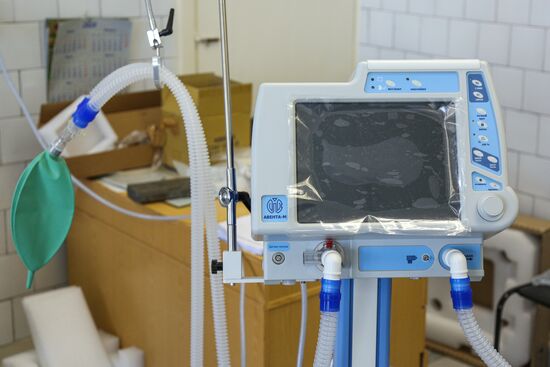 Аппараты ИВЛ для Мончегорской центральной больницы от компании "Норникель"
