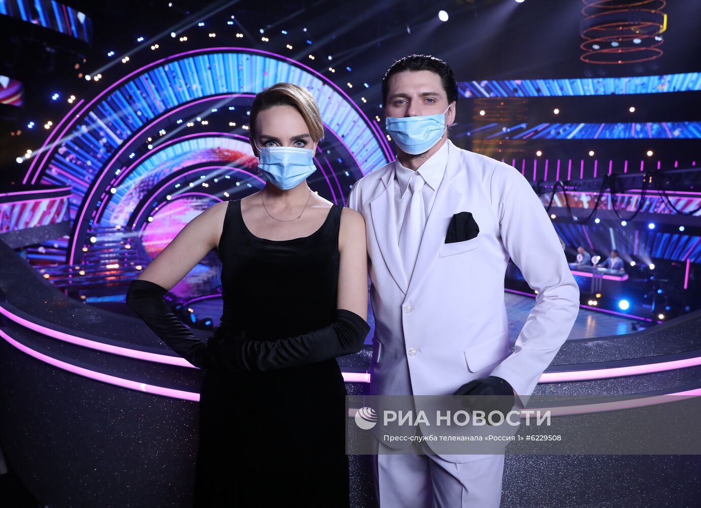 Съемки четвертого выпуска шоу "Танцы со звездами" на телеканале "Россия 1"