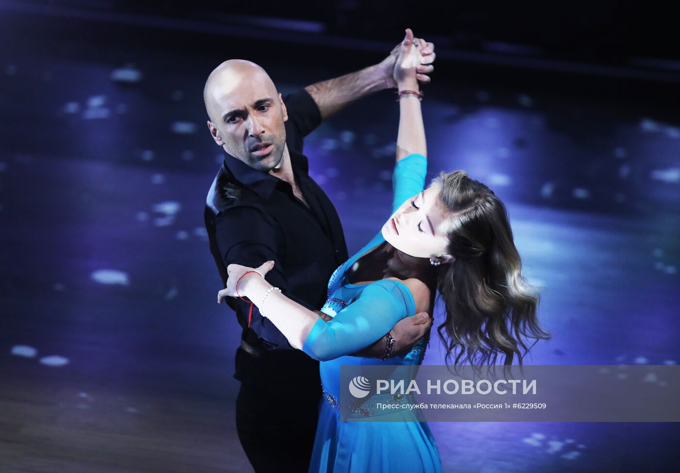 Съемки четвертого выпуска шоу "Танцы со звездами" на телеканале "Россия 1"
