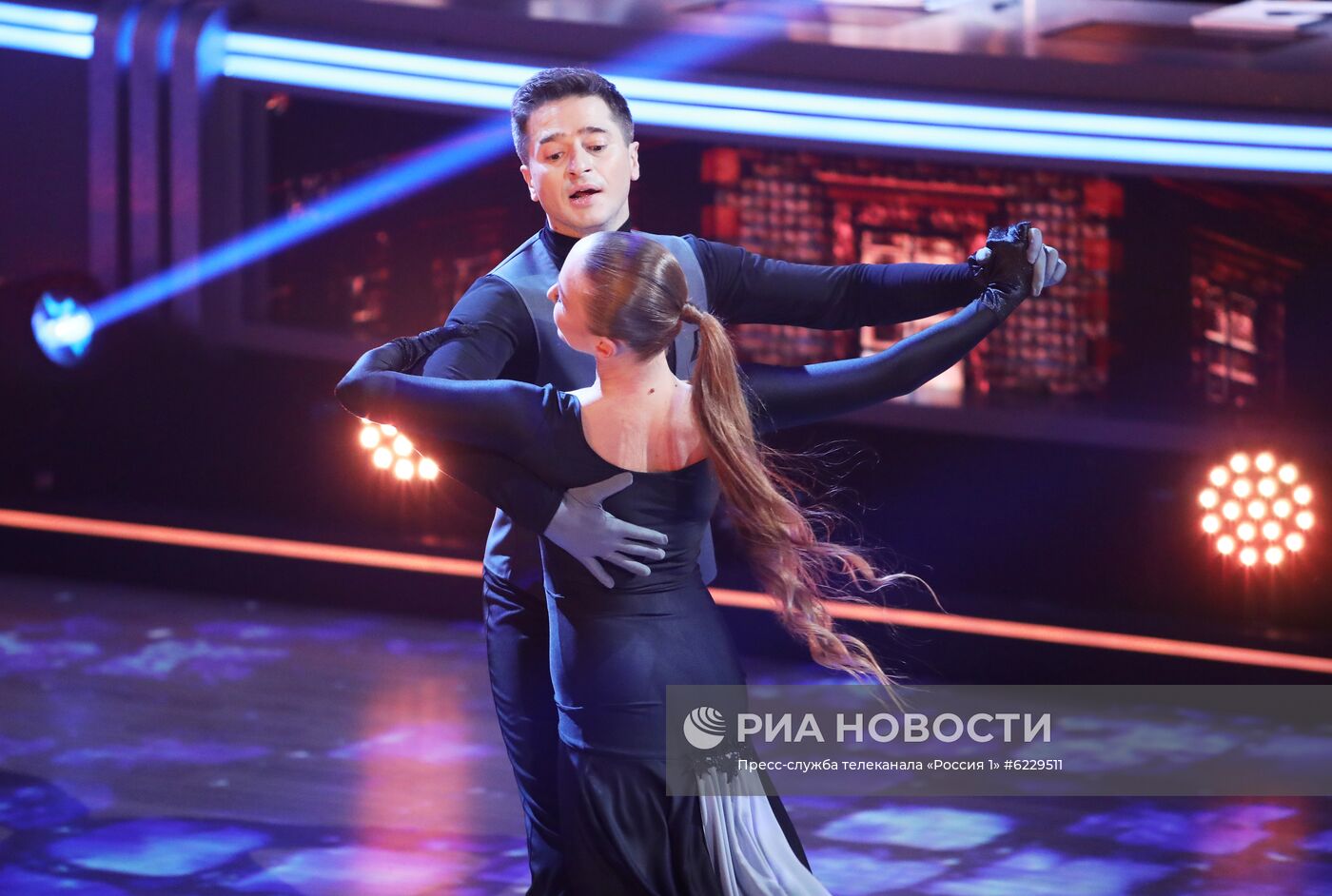 Съемки четвертого выпуска шоу "Танцы со звездами" на телеканале "Россия 1"