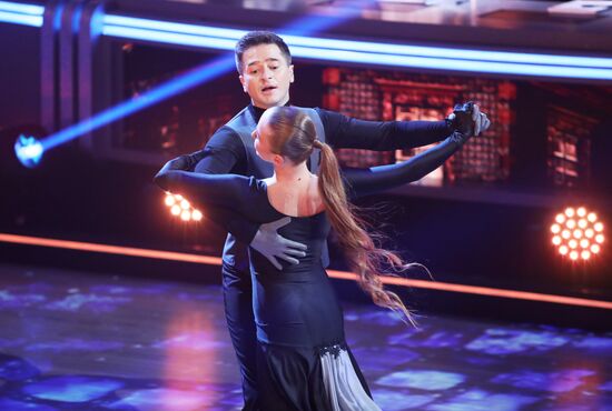 Съемки четвертого выпуска шоу "Танцы со звездами" на телеканале "Россия 1"