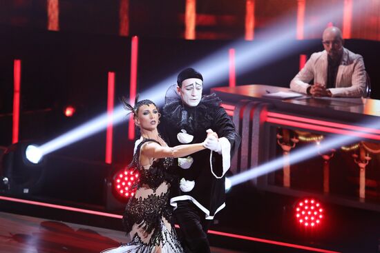 Съемки четвертого выпуска шоу "Танцы со звездами" на телеканале "Россия 1"