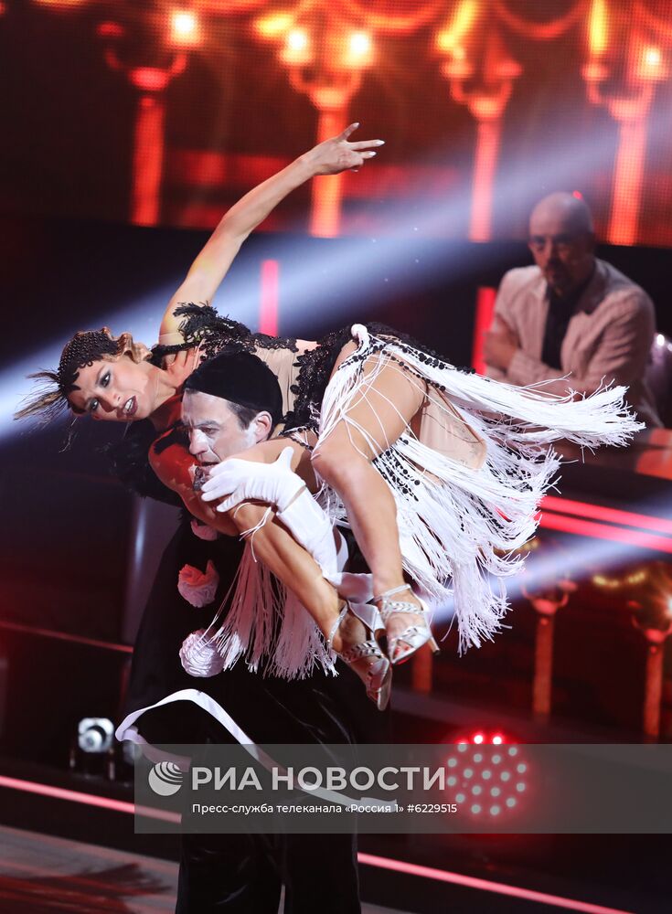 Съемки четвертого выпуска шоу "Танцы со звездами" на телеканале "Россия 1"