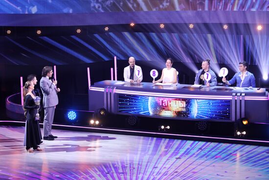 Съемки четвертого выпуска шоу "Танцы со звездами" на телеканале "Россия 1"