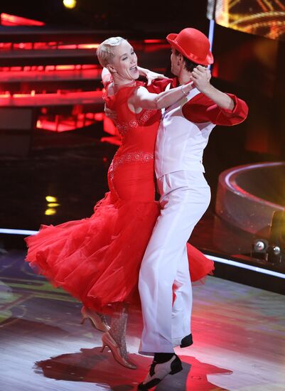 Съемки четвертого выпуска шоу "Танцы со звездами" на телеканале "Россия 1"