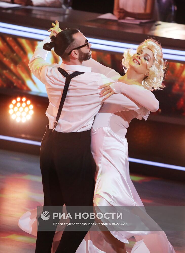 Съемки четвертого выпуска шоу "Танцы со звездами" на телеканале "Россия 1"