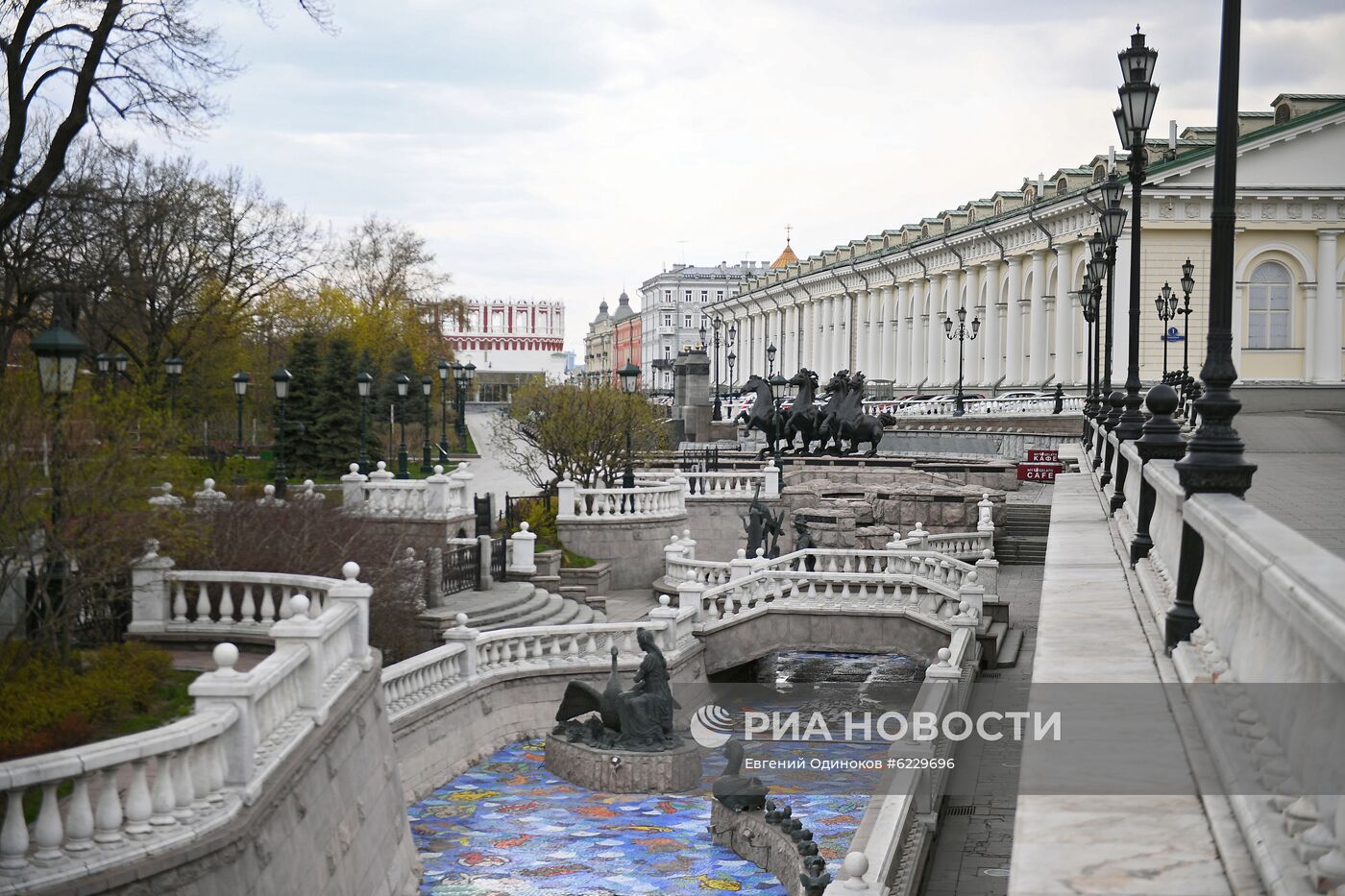 Запуск фонтанов в Москве отложили из-за коронавируса