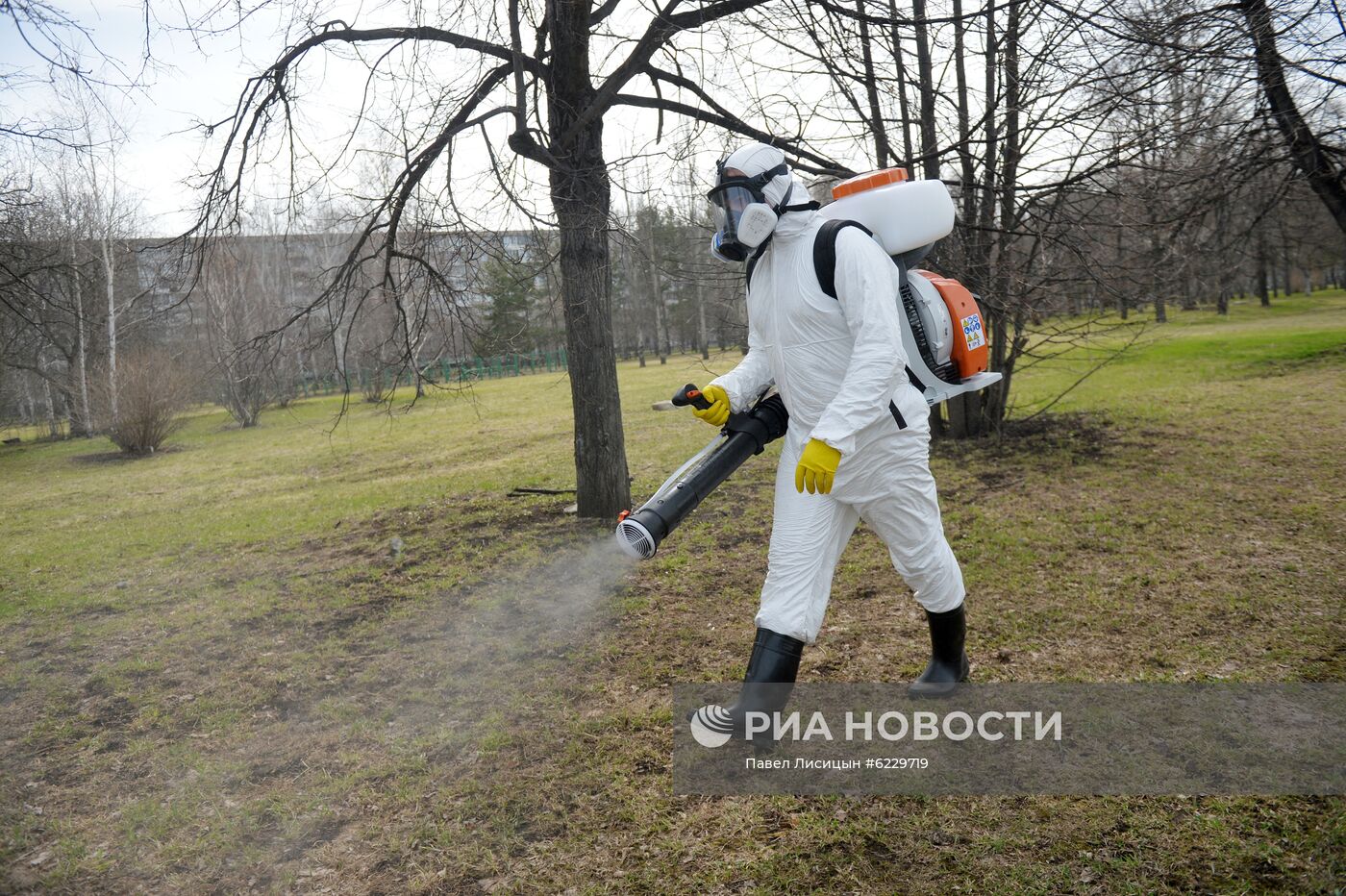 Профилактика распространения клещей в Екатеринбурге