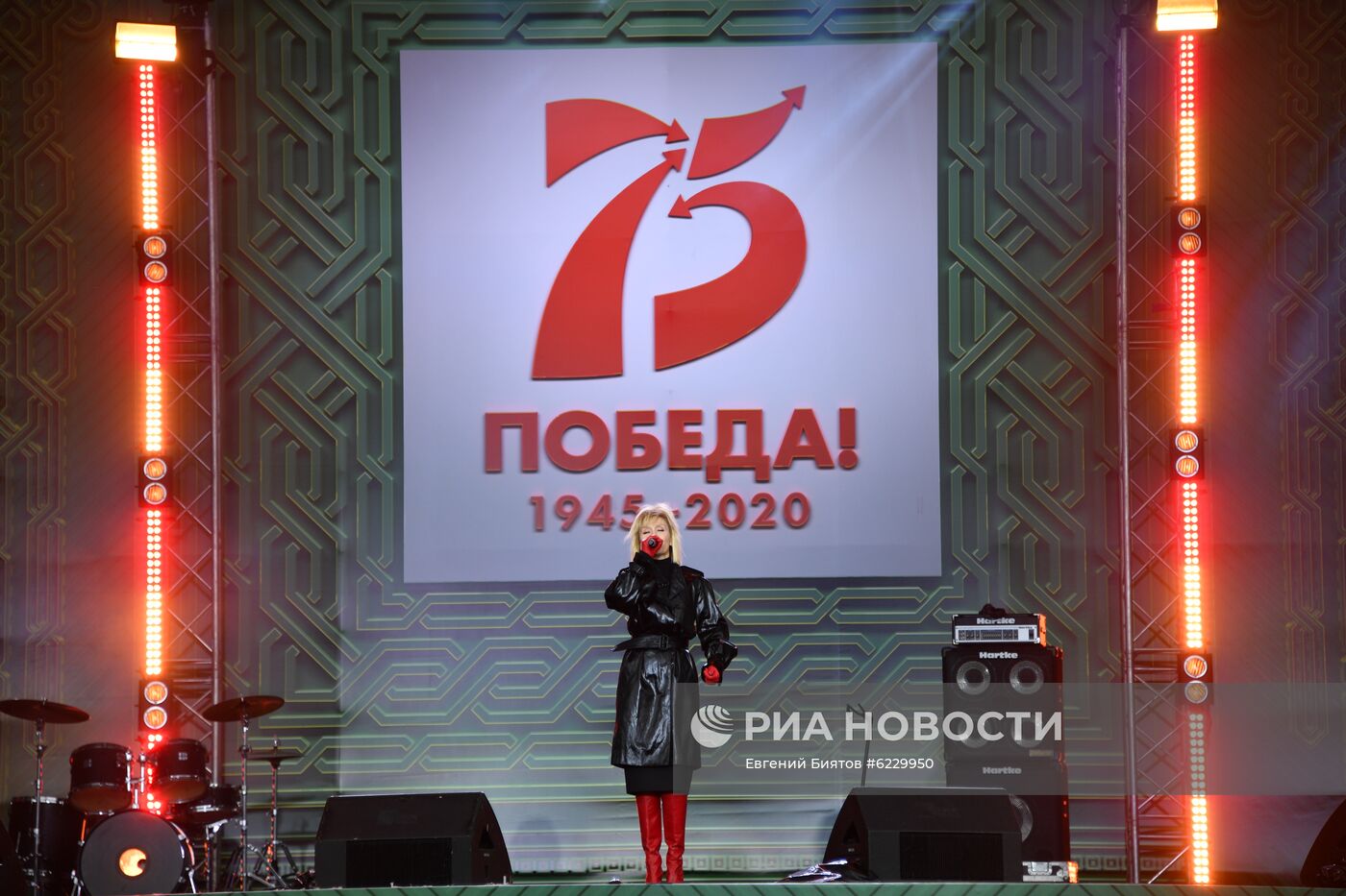Благотворительный концерт в честь старта акции "Путь победы"