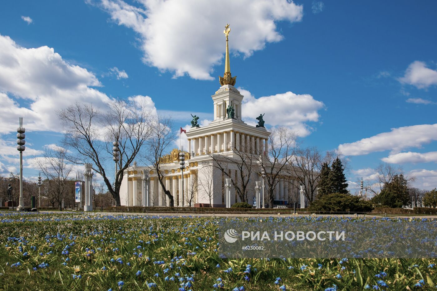 ВДНХ во время режима повышенной готовности из-за коронавируса