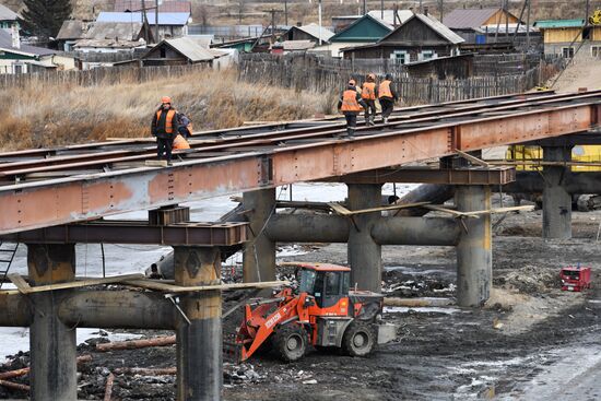 Ремонт дорог в Забайкалье