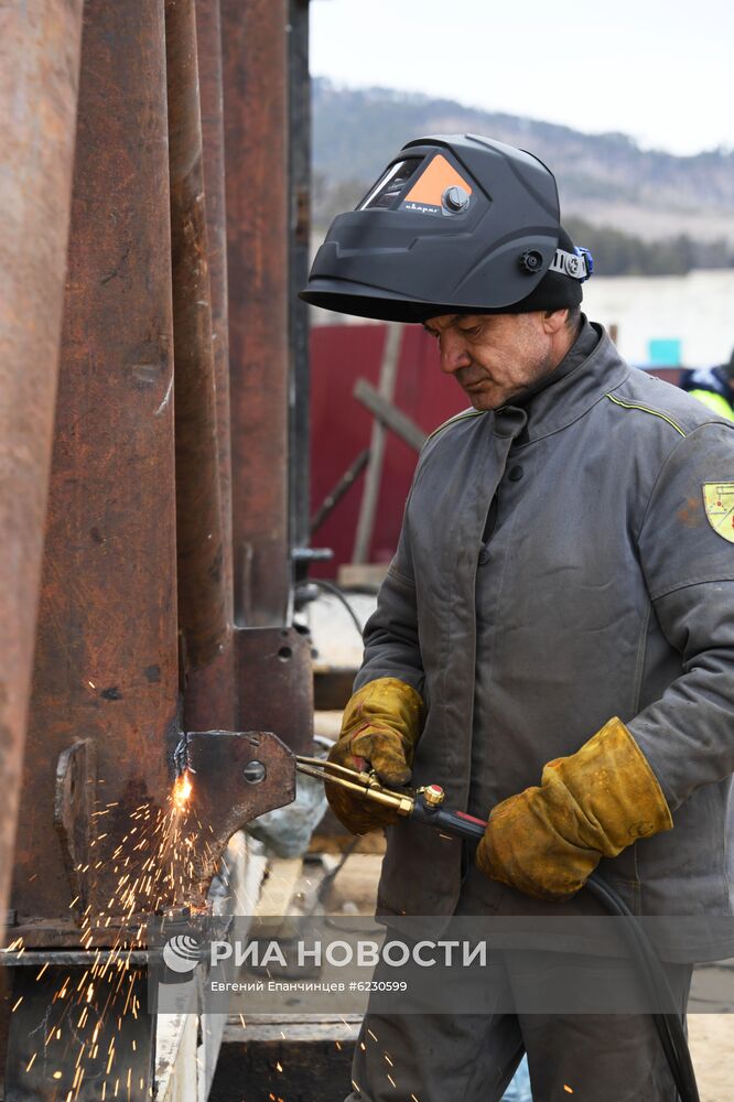 Ремонт дорог в Забайкалье