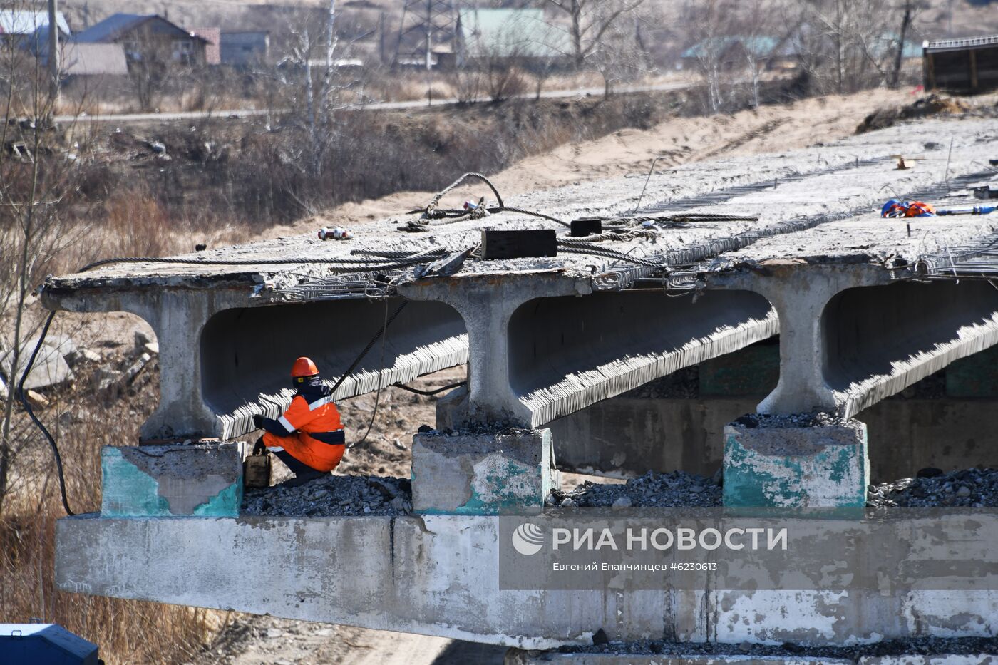 Ремонт дорог в Забайкалье