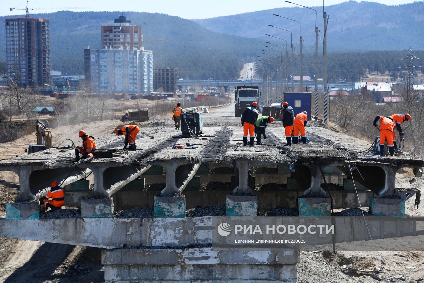Ремонт дорог в Забайкалье