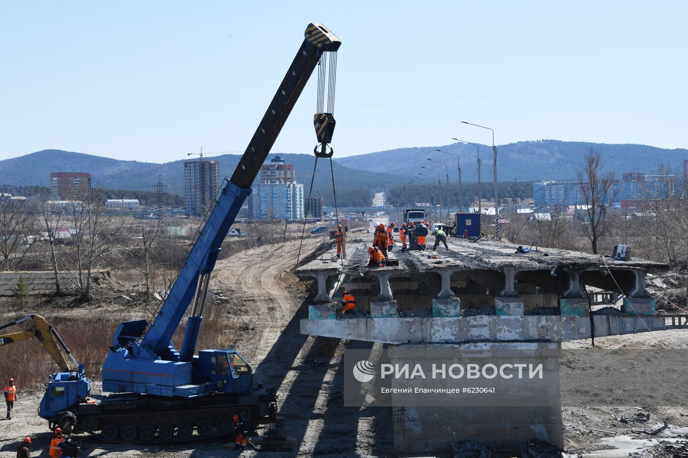 Ремонт дорог в Забайкалье