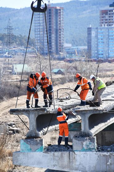 Ремонт дорог в Забайкалье