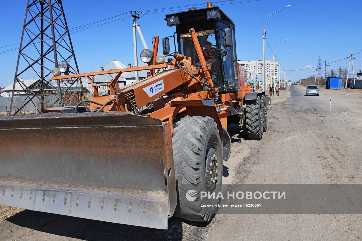 Ремонт дорог в Забайкалье
