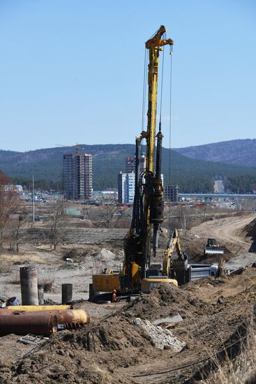 Ремонт дорог в Забайкалье