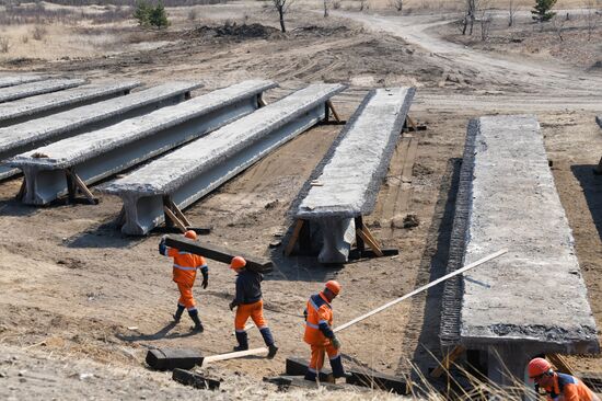 Ремонт дорог в Забайкалье