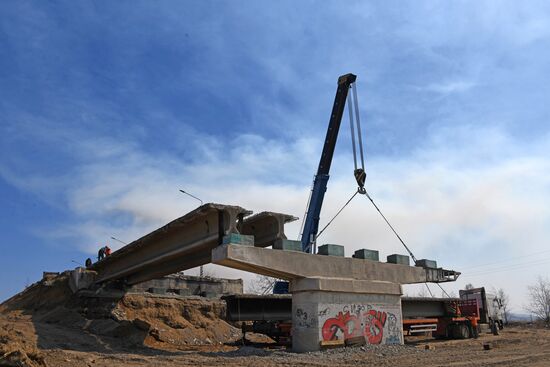 Ремонт дорог в Забайкалье