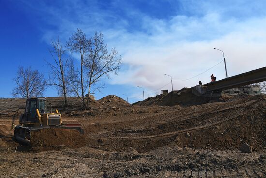 Ремонт дорог в Забайкалье