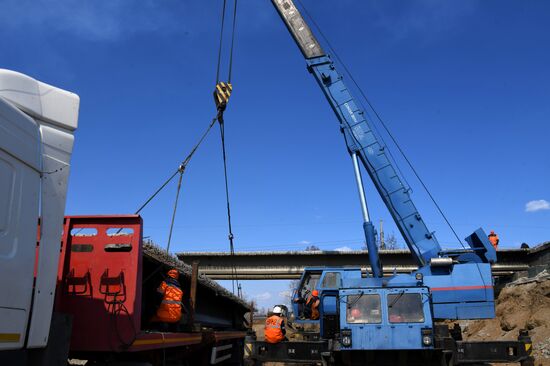 Ремонт дорог в Забайкалье