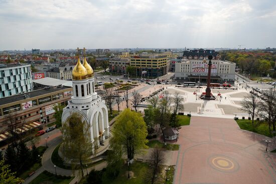 Подготовка к празднованию Дня Победы в городах России