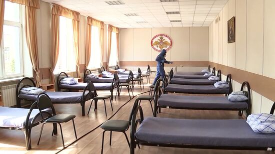 Дезинфекционная обработка сборного пункта города Москвы 