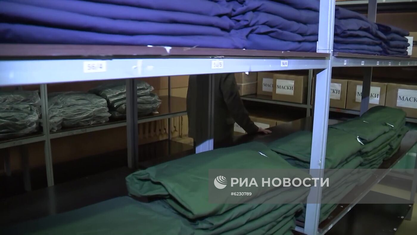 Дезинфекционная обработка сборного пункта города Москвы