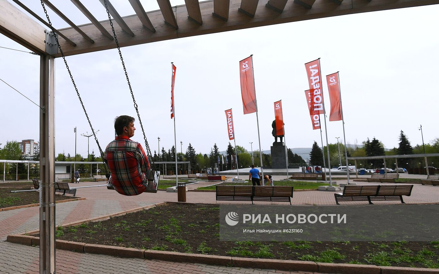 Подготовка к празднованию Дня Победы в городах России