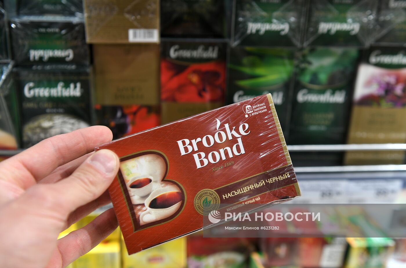 В России перестанут продавать листовой чай Lipton и Brooke Bond