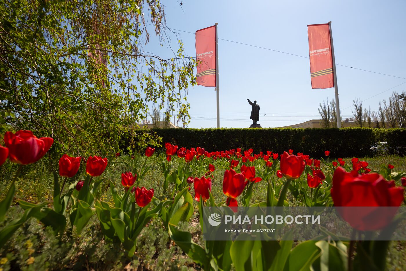Подготовка к празднованию Дня Победы в городах России