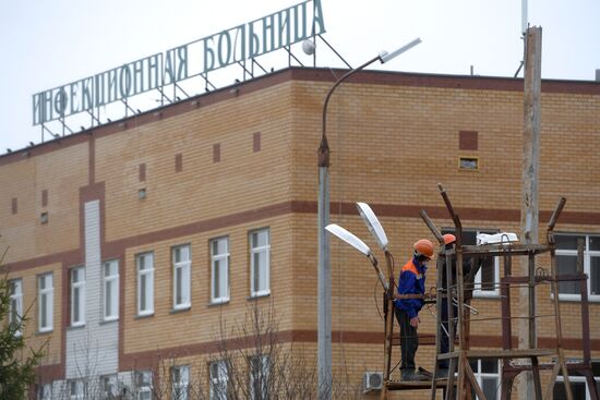 Строительство нового корпуса клинической инфекционной больницы в Казани