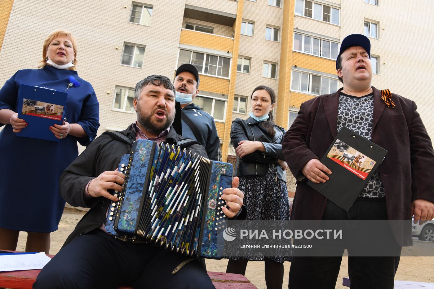 Подготовка к празднованию Дня Победы в Чите