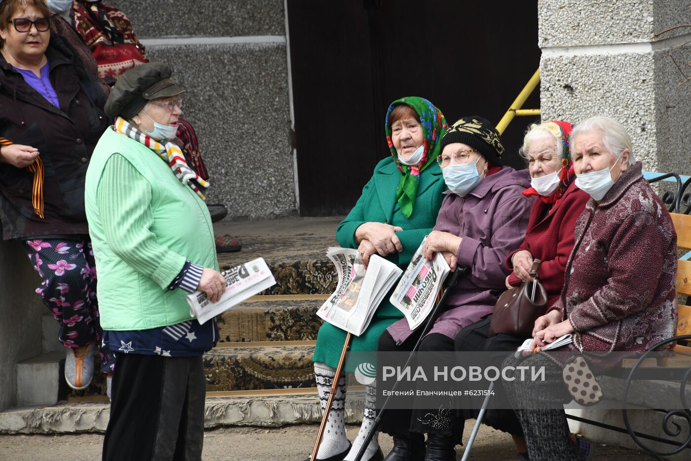 Подготовка к празднованию Дня Победы в Чите