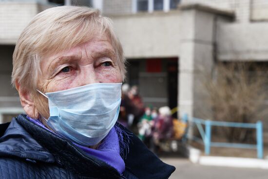 Подготовка к празднованию Дня Победы в Чите