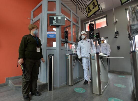 Челябинский трубопрокатный завод в период пандемии коронавируса