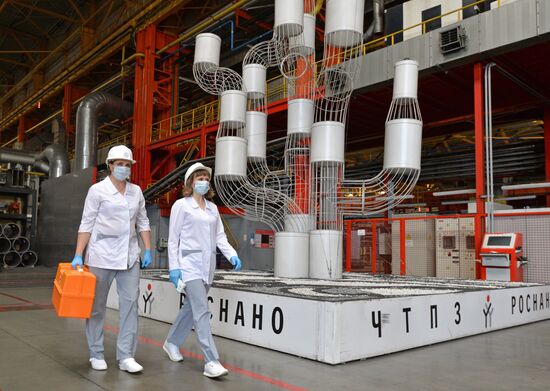 Челябинский трубопрокатный завод в период пандемии коронавируса