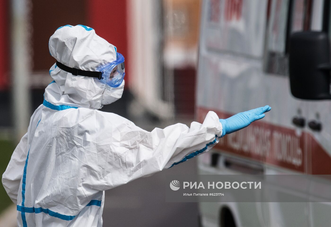 Карантинный центр в Коммунарке